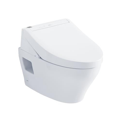 Toto - WASHLET+ EP Wall-Hung Elongated Toilet and WASHLET C5 Bidet Seat and DuoFit In-Wall