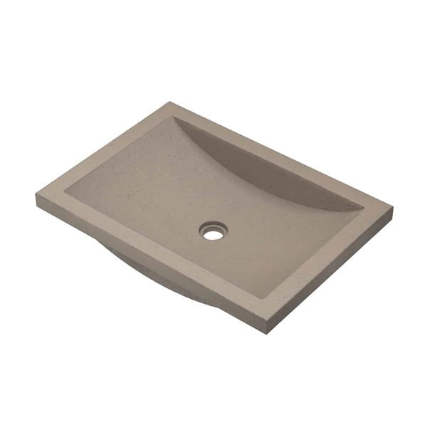 Native Trails - Cabrillo 21-Inch NativeStone Undermount Bathroom Sink