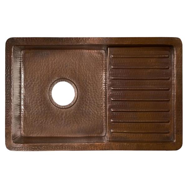 Native Trails - Cantina Pro Bar and Prep Sink in Antique Copper