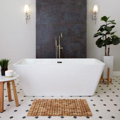 Maidstone - Carlow Acrylic 63 Inch  Contemporary Freestanding Tub