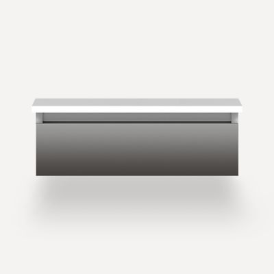 Robern - Cartesian Vanity, 24X7.5X21, Full Drawer, Selectable Night Light