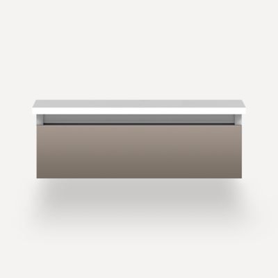 Robern - Cartesian Vanity, 24X7.5X21, Full Drawer, Selectable Night Light