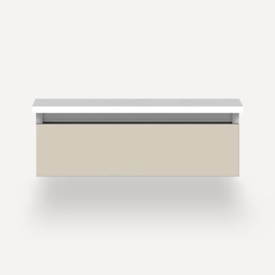Robern - Cartesian Vanity, 24X7.5X21, Full Drawer, Selectable Night Light