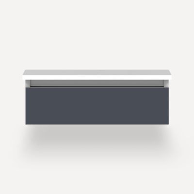 Robern - Cartesian Vanity, 24X7.5X21, Full Drawer, Selectable Night Light