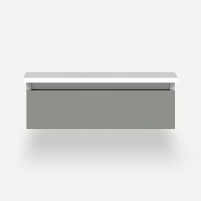 Robern - Cartesian Vanity, 24X7.5X21, Full Drawer, Selectable Night Light
