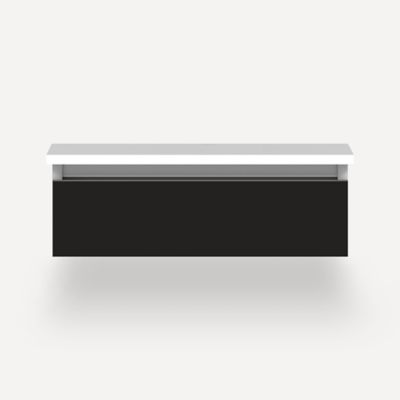 Robern - Cartesian Vanity, 24X7.5X21, Full Drawer, Selectable Night Light