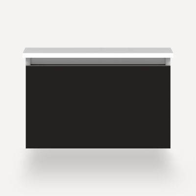 Robern - Cartesian Vanity, 24X15X21, Plumbing Drawer, Selectable Night Light