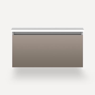 Robern - Cartesian Vanity, 30X15X21, Plumbing Drawer, Selectable Night Light