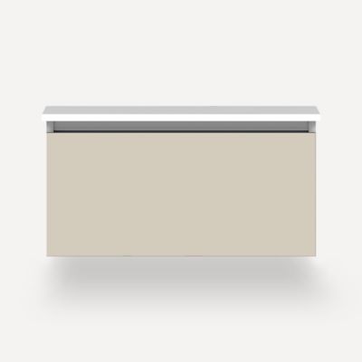Robern - Cartesian Vanity, 30X15X21, Plumbing Drawer, Selectable Night Light