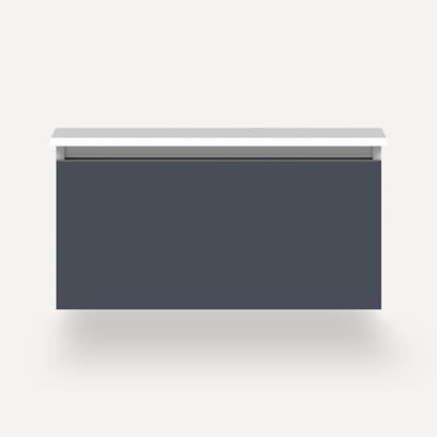 Robern - Cartesian Vanity, 30X15X21, Plumbing Drawer, Selectable Night Light