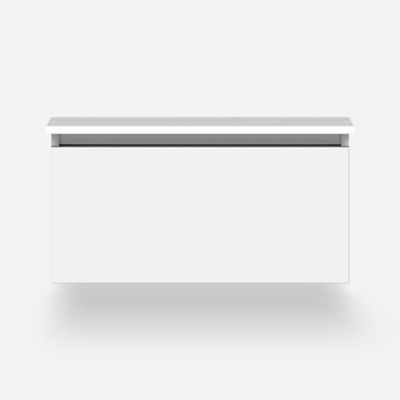 Robern - Cartesian Vanity, 30X15X21, Plumbing Drawer, Selectable Night Light