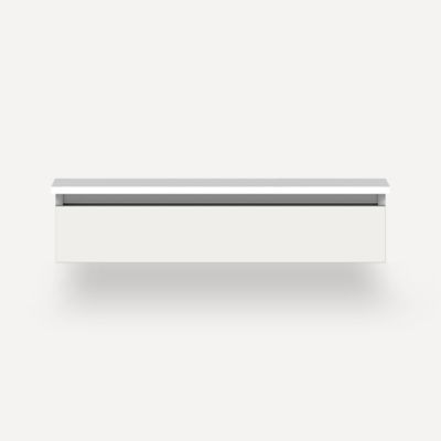 Robern - Cartesian Vanity, 36X7.5X18, Full Drawer, Selectable Night Light