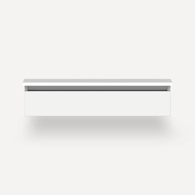 Robern - Cartesian Vanity, 36X7.5X18, Full Drawer, Selectable Night Light