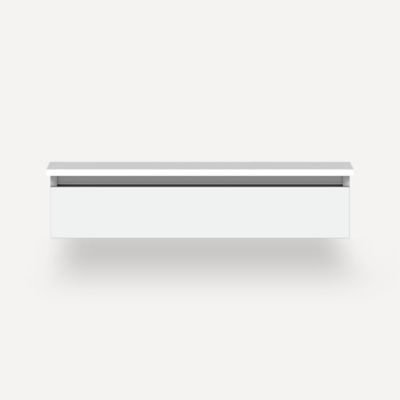 Robern - Cartesian Vanity, 36X7.5X18, Full Drawer, Selectable Night Light