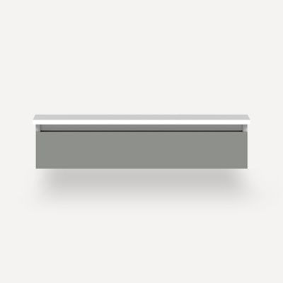 Robern - Cartesian Vanity, 36X7.5X18, Full Drawer, Selectable Night Light