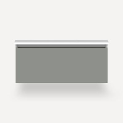 Robern - Cartesian Vanity, 36X15X21, Full Drawer, Selectable Night Light