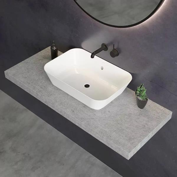 Cheviot - Element 2 Vessel Sink - White