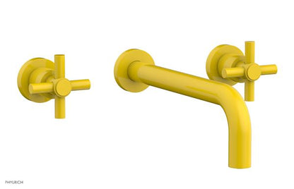 Phylrich - Basic Wall Tub Set 10 Inch Spout - Tubular Cross Handles