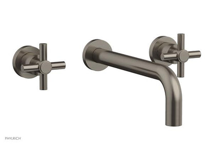Phylrich - Basic Wall Tub Set 10 Inch Spout - Tubular Cross Handles