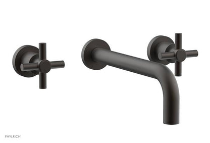 Phylrich - Basic Wall Tub Set 10 Inch Spout - Tubular Cross Handles