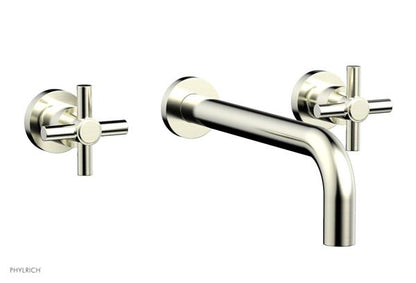 Phylrich - Basic Wall Tub Set 10 Inch Spout - Tubular Cross Handles