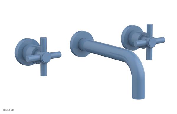 Phylrich - Basic Wall Tub Set - Tubular Cross Handles