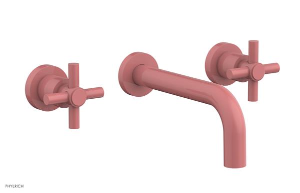 Phylrich - Basic Wall Tub Set - Tubular Cross Handles