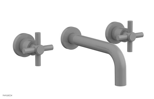 Phylrich - Basic Wall Tub Set - Tubular Cross Handles