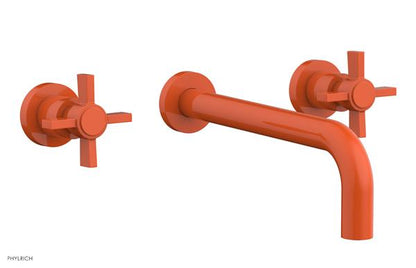 Phylrich - Basic Wall Tub Set 10 Inch Spout - Blade Cross Handles