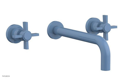 Phylrich - Basic Wall Tub Set 10 Inch Spout - Blade Cross Handles