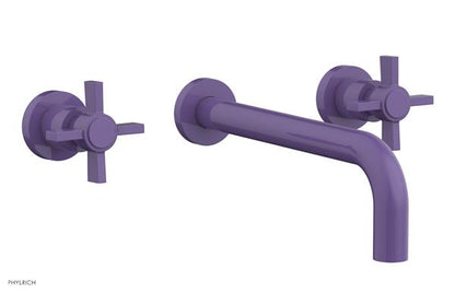 Phylrich - Basic Wall Tub Set 10 Inch Spout - Blade Cross Handles