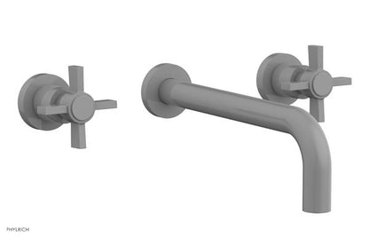 Phylrich - Basic Wall Tub Set 10 Inch Spout - Blade Cross Handles