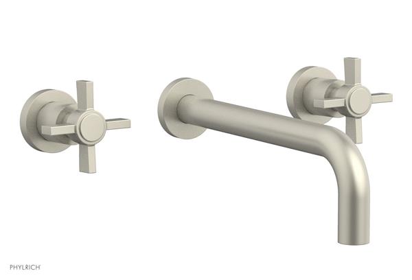 Phylrich - Basic Wall Tub Set 10 Inch Spout - Blade Cross Handles