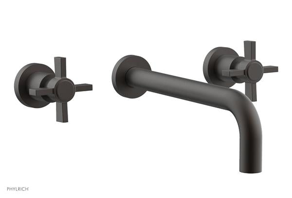 Phylrich - Basic Wall Tub Set 10 Inch Spout - Blade Cross Handles