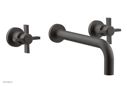 Phylrich - Basic Wall Tub Set 10 Inch Spout - Blade Cross Handles
