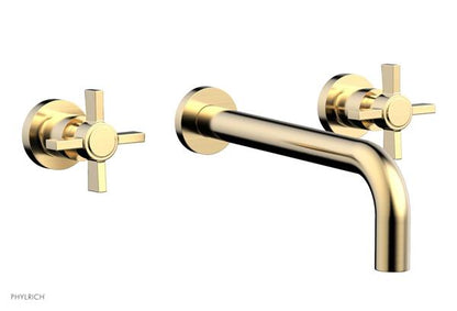 Phylrich - Basic Wall Tub Set 10 Inch Spout - Blade Cross Handles