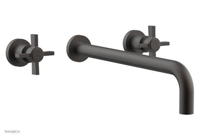Phylrich - Basic Wall Tub Set 14 Inch Spout - Blade Cross Handles