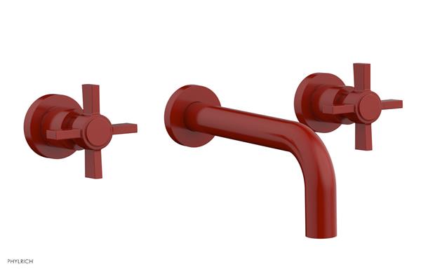 Phylrich - Basic Wall Tub Set - Blade Cross Handles