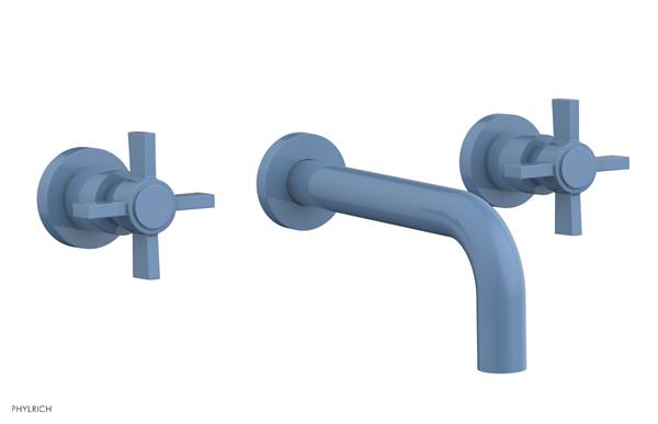 Phylrich - Basic Wall Tub Set - Blade Cross Handles