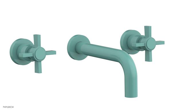 Phylrich - Basic Wall Tub Set - Blade Cross Handles