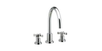 Phylrich - Basic Deck Tub Set - Blade Cross Handles