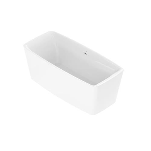 DXV - Equility 66 X 30  Inch Slim Freestanding Bathtub - Canvas White