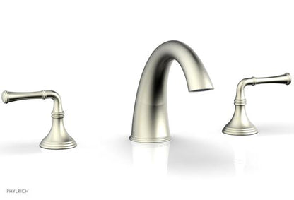Phylrich - 3Ring Deck Tub Complete Set Trim Ony - Straight Lever Hanldes