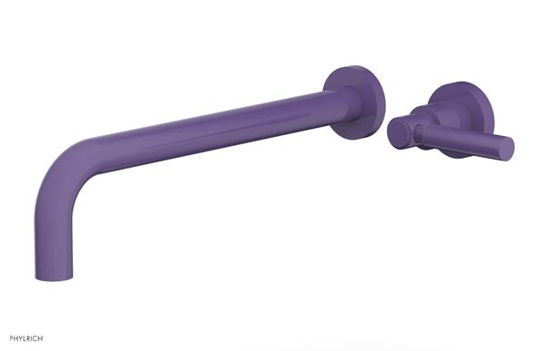 Phylrich - Basic 12 Inch Single Handle Wall Lavatory Set - Lever Handle