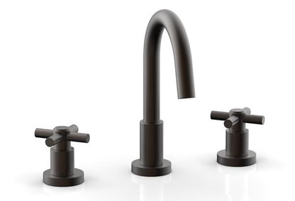 Phylrich - Basic Widespread Faucet, 8-1/2 Inch High Spout - Tubular Cross Handles