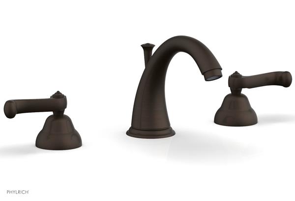 Phylrich - Revere & Savannah Widespread Faucet - Curved Lever Handles