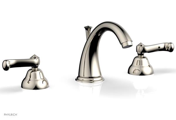 Phylrich - Revere & Savannah Widespread Faucet - Curved Lever Handles