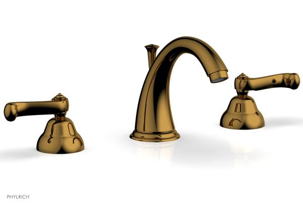 Phylrich - Revere & Savannah Widespread Faucet - Curved Lever Handles