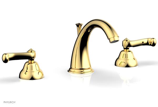 Phylrich - Revere & Savannah Widespread Faucet - Curved Lever Handles