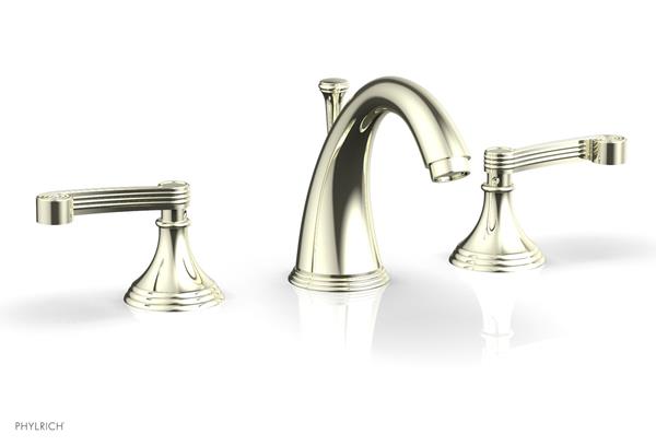 Phylrich - 3Ring Widespread Faucet - Curved Handles
